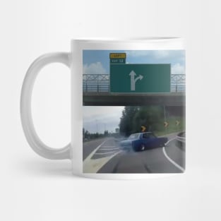 Left Exit 12 Off Ramp Meme Mug